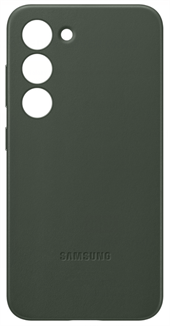 Samsung Galaxy S23 leather cover - Green
